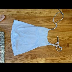 lulu creamy purple tank top
